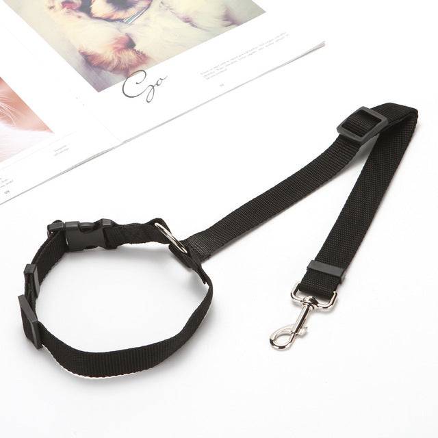 Pet Car Seat Belt - BackSeat Safety Belt Adjustable protect your pet - The Little Market Shop