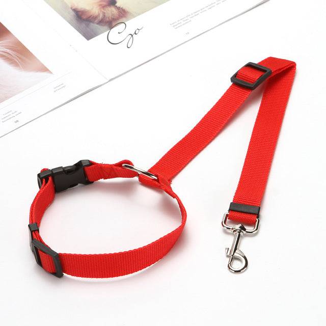 Pet Car Seat Belt - BackSeat Safety Belt Adjustable protect your pet - The Little Market Shop