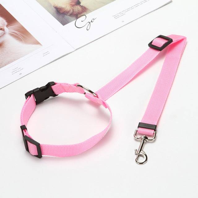 Pet Car Seat Belt - BackSeat Safety Belt Adjustable protect your pet - The Little Market Shop