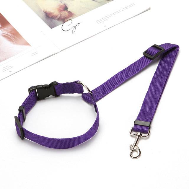 Pet Car Seat Belt - BackSeat Safety Belt Adjustable protect your pet - The Little Market Shop