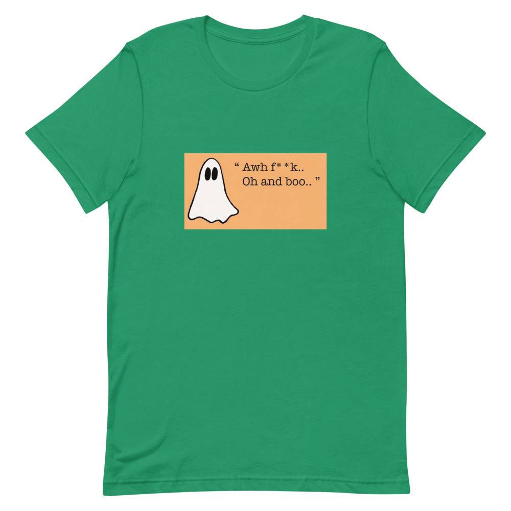 Our Ghost T-Shirt Design Scares Up a Good Laugh Short-sleeve unisex t-shirt - The Little Market Shop
