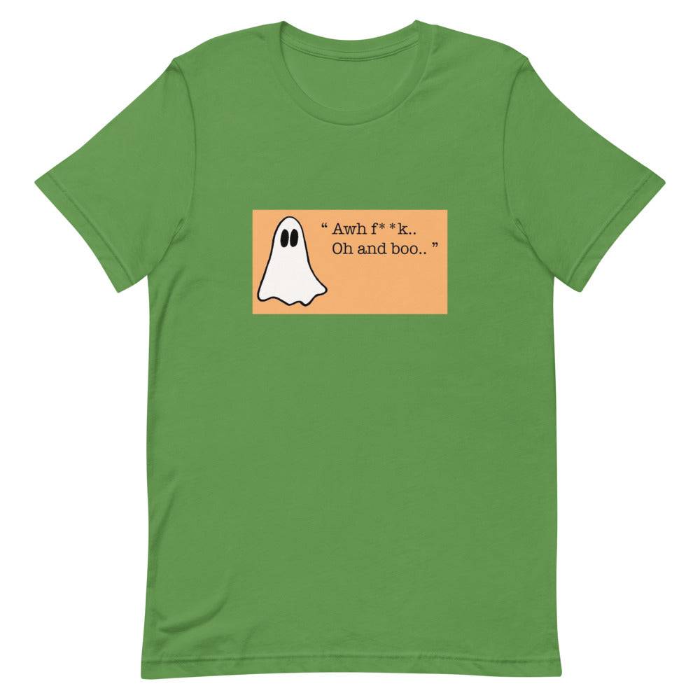 Our Ghost T-Shirt Design Scares Up a Good Laugh Short-sleeve unisex t-shirt - The Little Market Shop